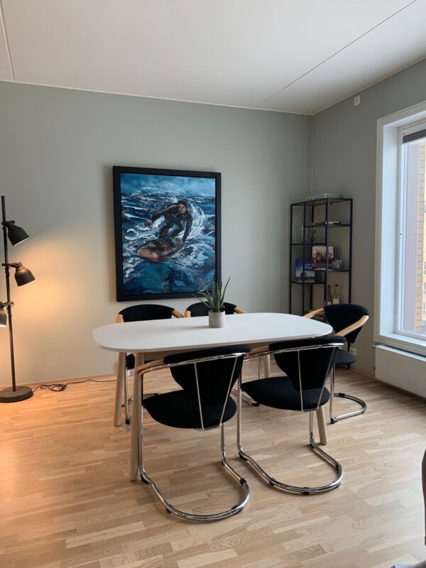 Surf - akryl på lerret (solgt) - Image 2