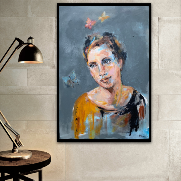Dans med din sommerfugl - SOLGT - Image 3
