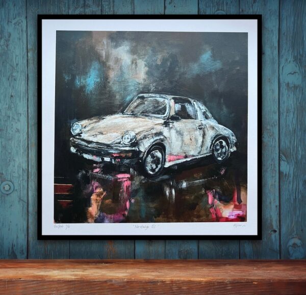 Nostalgi III - Porsche911 - Gicleè trykk - Image 2