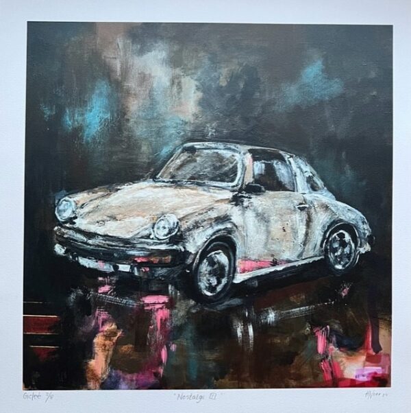 Nostalgi III - Porsche911 - Gicleè trykk