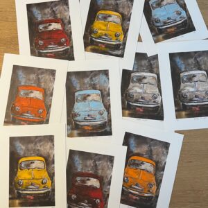 Nostalgi ll - Fiat500 - Gicleè trykk