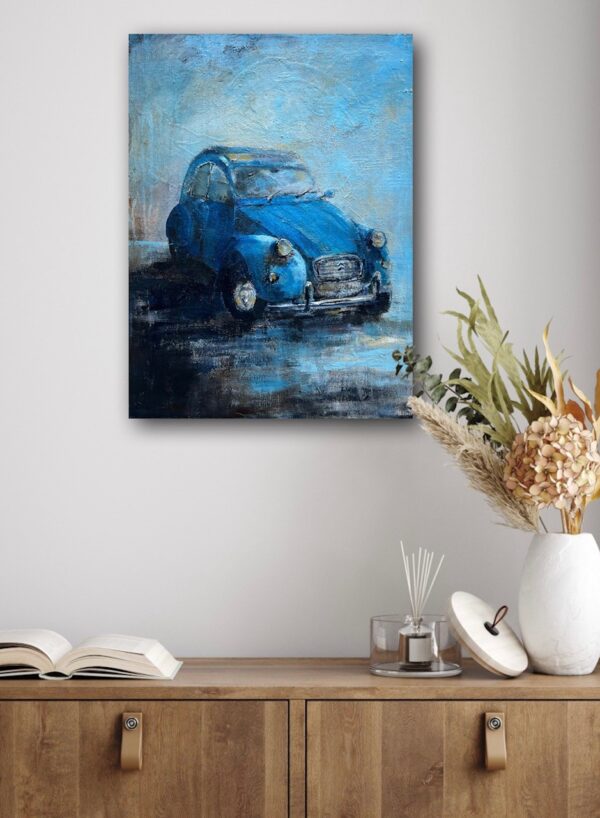 Nostalgi - 2CV - maleri - Image 2