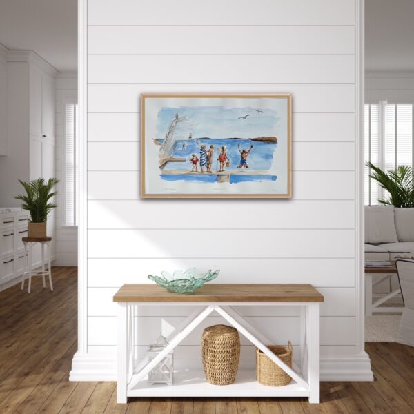 Sommer sprell - akvarell original - Image 2
