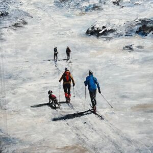 Vintereventyr - maleri