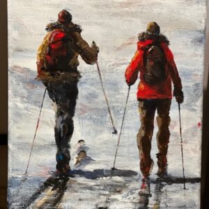 Vinterglede II - maleri