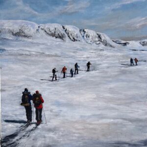 Vintereventyr - maleri