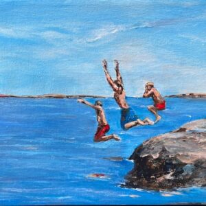 Avkjøling - maleri