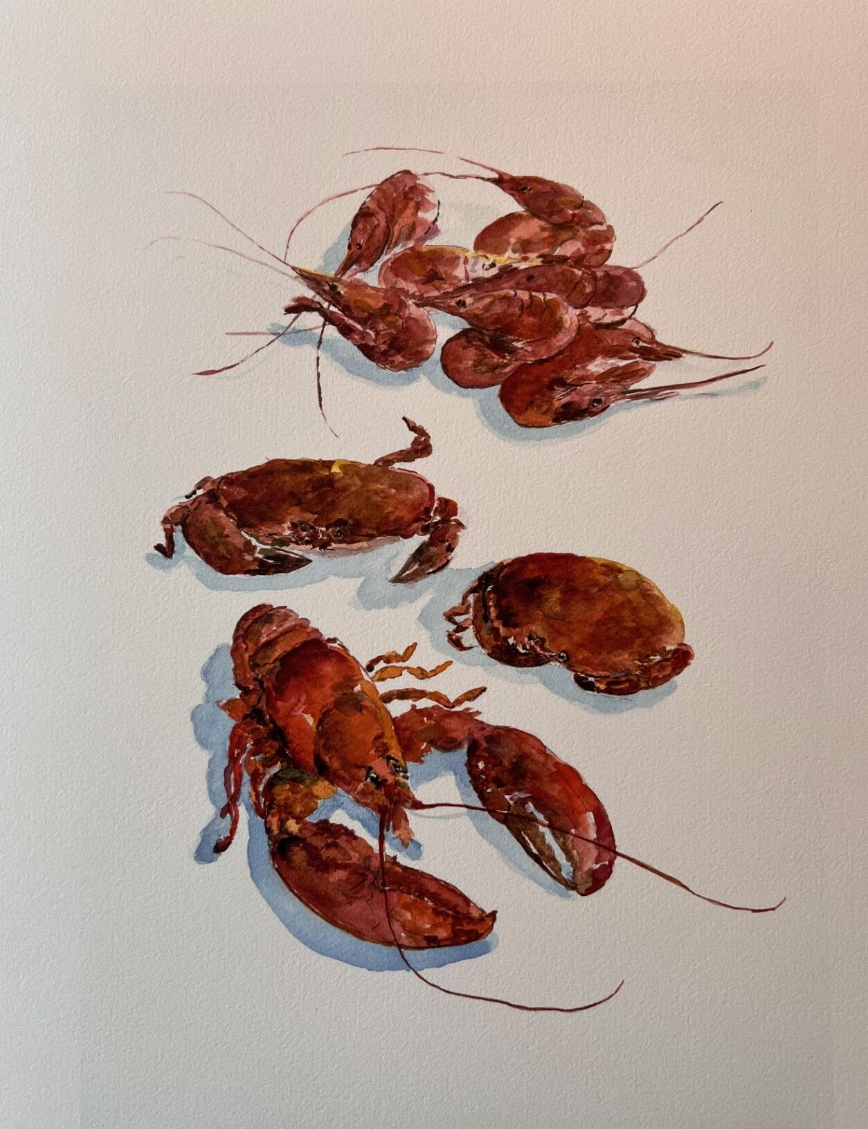 Havets skalldyr - Gicleè trykk