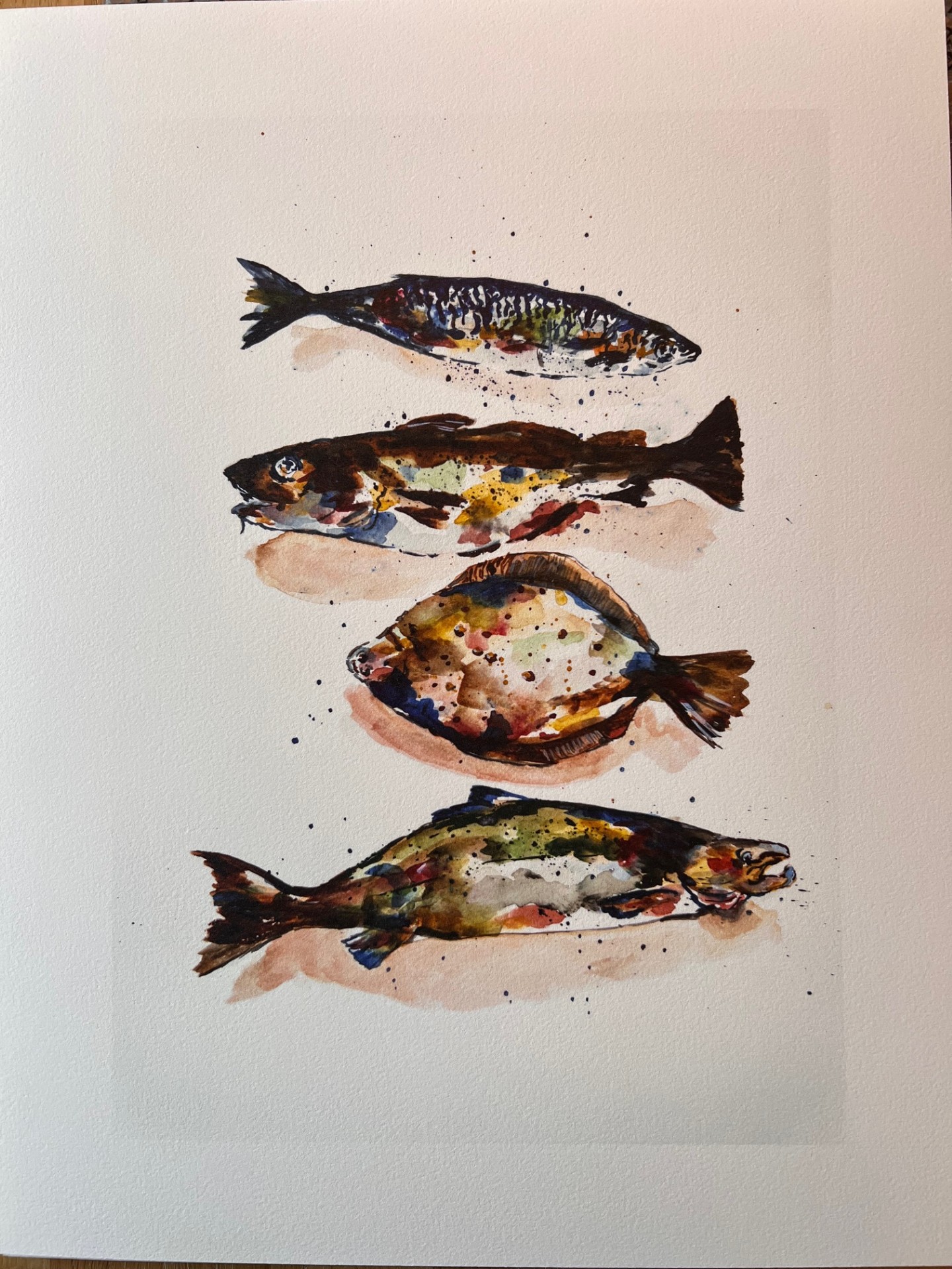 Havets symfoni - Gicleè trykk